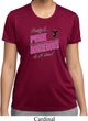 Ladies Gymnastics Shirt Pretty in Pink Moisture Wicking Tee T-Shirt