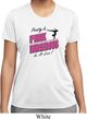 Ladies Gymnastics Shirt Pretty in Pink Moisture Wicking Tee T-Shirt
