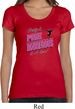 Ladies Gymnastics Shirt Pretty in Pink Scoop Neck Tee T-Shirt