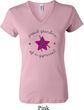 Ladies Gymnastics Shirt Proud Grandma V-neck Tee T-Shirt