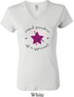 Ladies Gymnastics Shirt Proud Grandma V-neck Tee T-Shirt