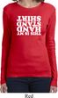 Ladies Gymnastics Shirt This is My Handstand Shirt Long Sleeve Tee