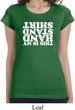 Ladies Gymnastics Shirt This is My Handstand Shirt Longer Length Tee
