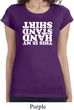 Ladies Gymnastics Shirt This is My Handstand Shirt Longer Length Tee