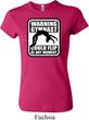 Ladies Gymnastics Shirt Warning Gymnast Could Flip Crewneck Tee