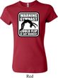 Ladies Gymnastics Shirt Warning Gymnast Could Flip Crewneck Tee