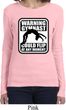 Ladies Gymnastics Shirt Warning Gymnast Could Flip Long Sleeve Tee