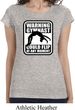 Ladies Gymnastics Shirt Warning Gymnast Could Flip Longer Length Tee