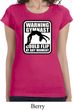 Ladies Gymnastics Shirt Warning Gymnast Could Flip Longer Length Tee