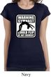 Ladies Gymnastics Shirt Warning Gymnast Could Flip Longer Length Tee