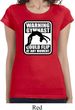 Ladies Gymnastics Shirt Warning Gymnast Could Flip Longer Length Tee