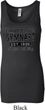 Ladies Gymnastics Tanktop Competitive Gymnast Longer Length Tank Top