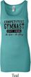 Ladies Gymnastics Tanktop Competitive Gymnast Longer Length Tank Top