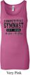 Ladies Gymnastics Tanktop Competitive Gymnast Longer Length Tank Top