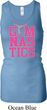 Ladies Gymnastics Tanktop Gymnastics Text Longer Length Racerback Tank