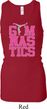 Ladies Gymnastics Tanktop Gymnastics Text Longer Length Racerback Tank