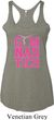 Ladies Gymnastics Tanktop Gymnastics Text Tri Blend Racerback Tank Top