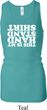 Ladies Gymnastics Tanktop Handstand Shirt Longer Length Racerback Tank