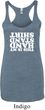Ladies Gymnastics Tanktop Handstand Shirt Tri Blend Racerback Tank Top