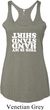 Ladies Gymnastics Tanktop Handstand Shirt Tri Blend Racerback Tank Top