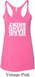 Ladies Gymnastics Tanktop Handstand Shirt Tri Blend Racerback Tank Top