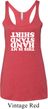 Ladies Gymnastics Tanktop Handstand Shirt Tri Blend Racerback Tank Top