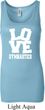 Ladies Gymnastics Tanktop Love Gymnastics Longer Length Tank Top