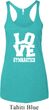 Ladies Gymnastics Tanktop Love Gymnastics Tri Blend Racerback Tank Top