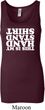 Ladies Gymnastics Tanktop My Handstand Shirt Longer Length Tank Top