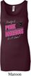 Ladies Gymnastics Tanktop Pretty in Pink Longer Length Tank Top