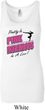 Ladies Gymnastics Tanktop Pretty in Pink Longer Length Tank Top