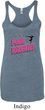 Ladies Gymnastics Tanktop Pretty in Pink Tri Blend Racerback Tank Top