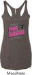 Ladies Gymnastics Tanktop Pretty in Pink Tri Blend Racerback Tank Top