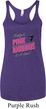 Ladies Gymnastics Tanktop Pretty in Pink Tri Blend Racerback Tank Top