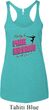 Ladies Gymnastics Tanktop Pretty in Pink Tri Blend Racerback Tank Top
