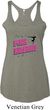 Ladies Gymnastics Tanktop Pretty in Pink Tri Blend Racerback Tank Top