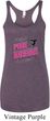Ladies Gymnastics Tanktop Pretty in Pink Tri Blend Racerback Tank Top