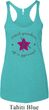 Ladies Gymnastics Tanktop Proud Grandma Tri Blend Racerback Tank Top