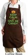 Ladies Halloween Apron Give Me Candy Full Length Apron with Pockets