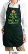 Ladies Halloween Apron Give Me Candy Full Length Apron with Pockets