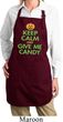 Ladies Halloween Apron Give Me Candy Full Length Apron with Pockets