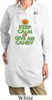Ladies Halloween Apron Give Me Candy Full Length Apron with Pockets