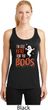 Ladies Halloween I'm Here for the Boos Dry Wicking Racerback