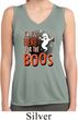 Ladies Halloween I'm Here for the Boos Dry Wicking Sleeveless Shirt