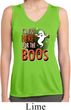 Ladies Halloween I'm Here for the Boos Dry Wicking Sleeveless Shirt