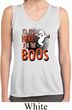 Ladies Halloween I'm Here for the Boos Dry Wicking Sleeveless Shirt