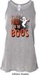 Ladies Halloween I'm Here for the Boos Flowy Racerback