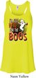 Ladies Halloween I'm Here for the Boos Flowy Racerback