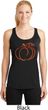 Ladies Halloween Pumpkin Sketch Dry Wicking Racerback