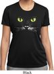 Ladies Halloween Shirt Black Cat Moisture Wicking Tee T-Shirt